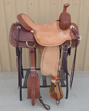 #1505 17" Corriente Association Ranch Saddle