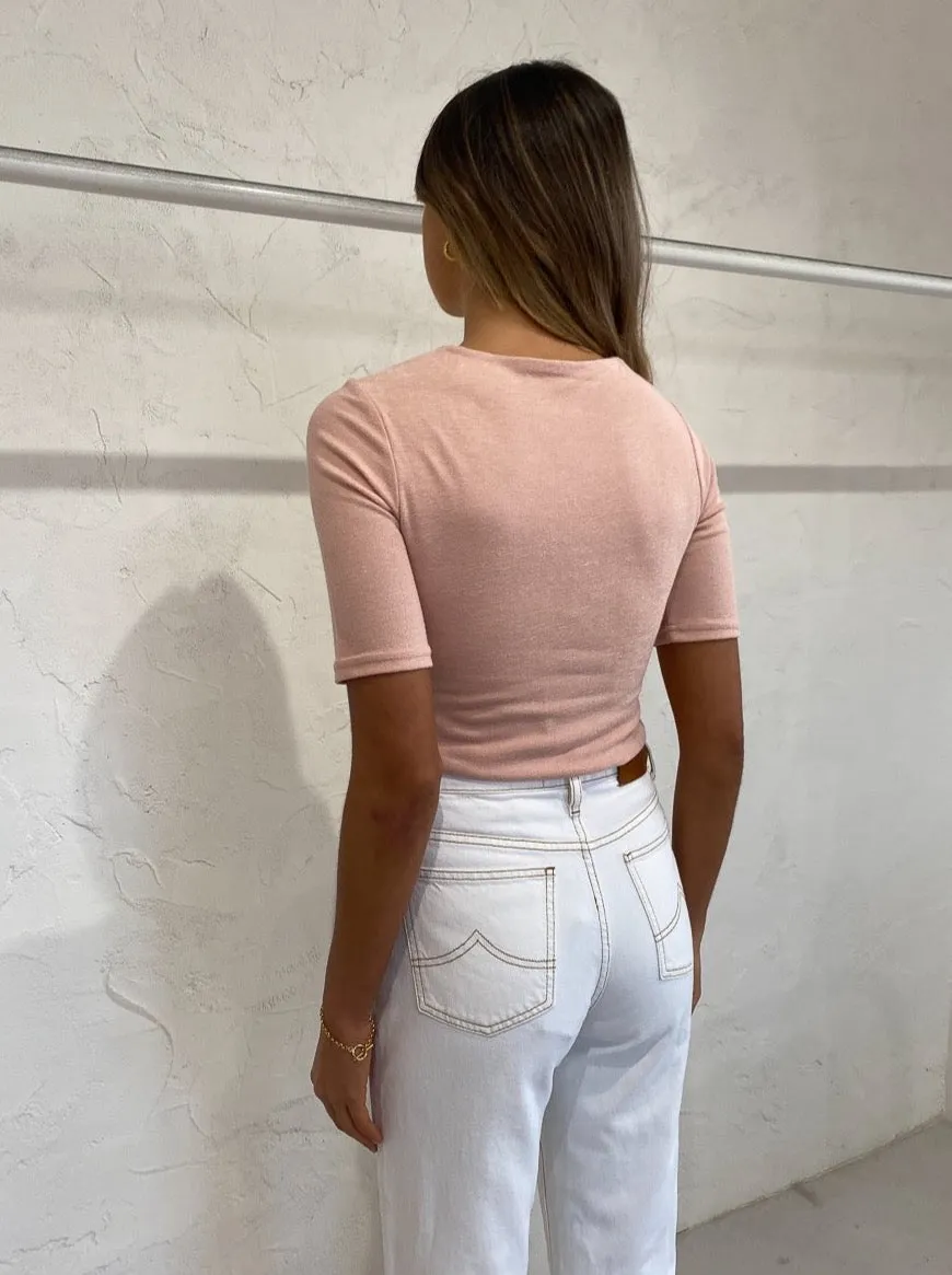 Acler Brighton Top In Pink