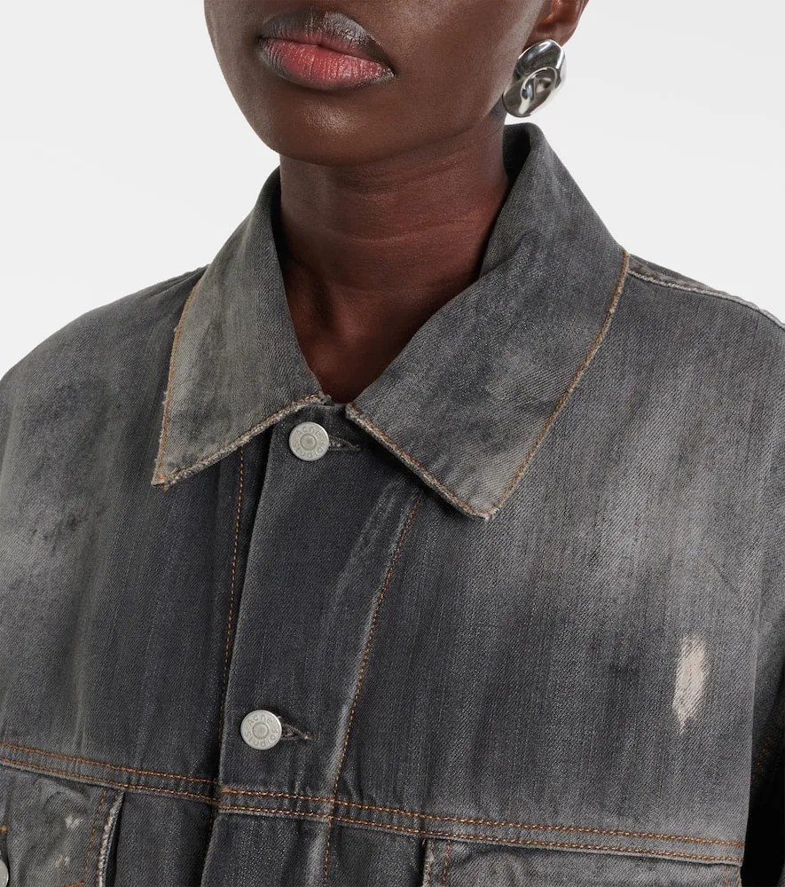 Acne Studios Printed denim jacket