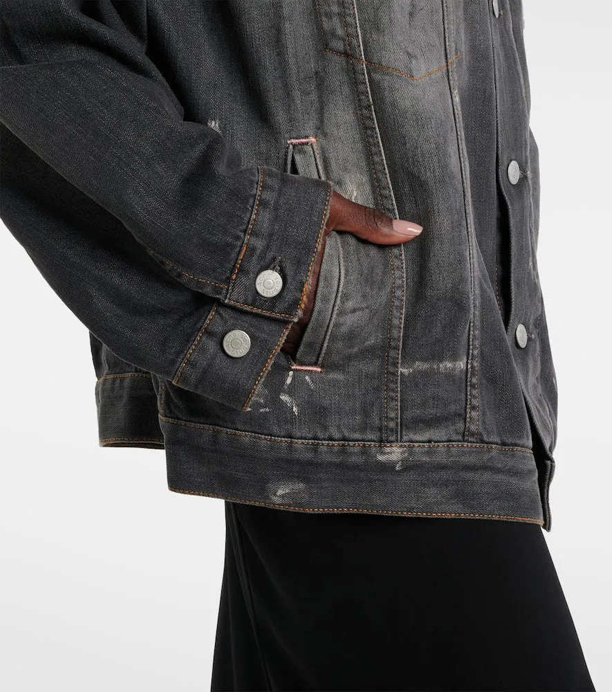 Acne Studios Printed denim jacket
