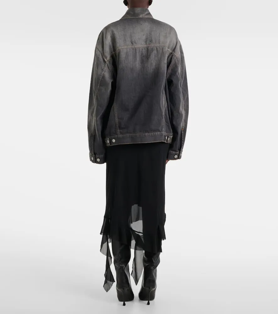 Acne Studios Printed denim jacket