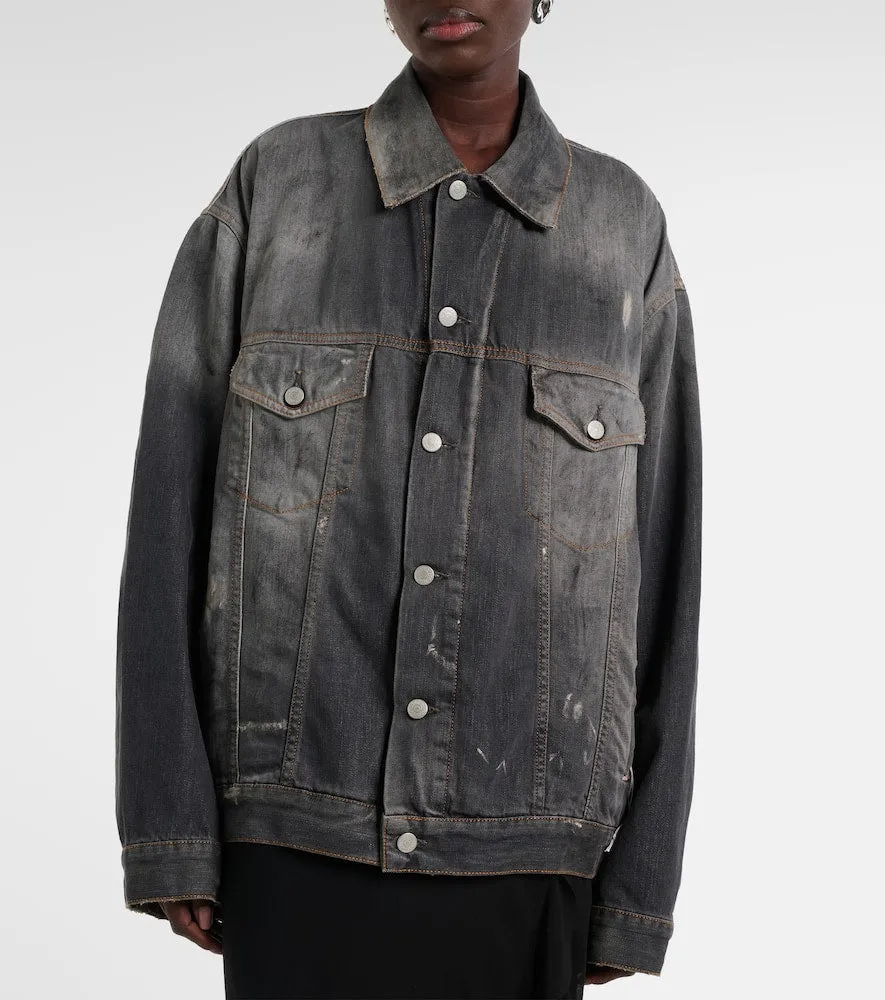 Acne Studios Printed denim jacket