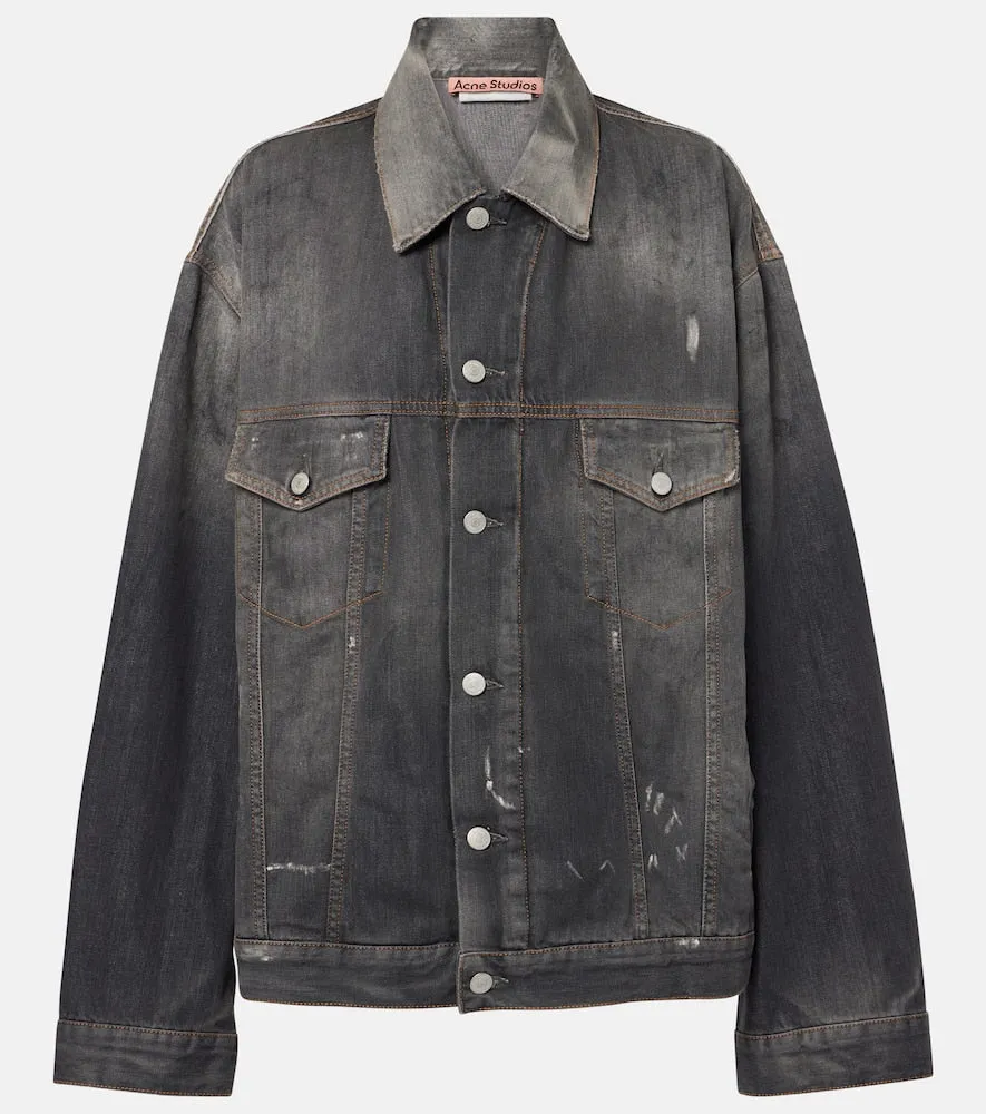 Acne Studios Printed denim jacket