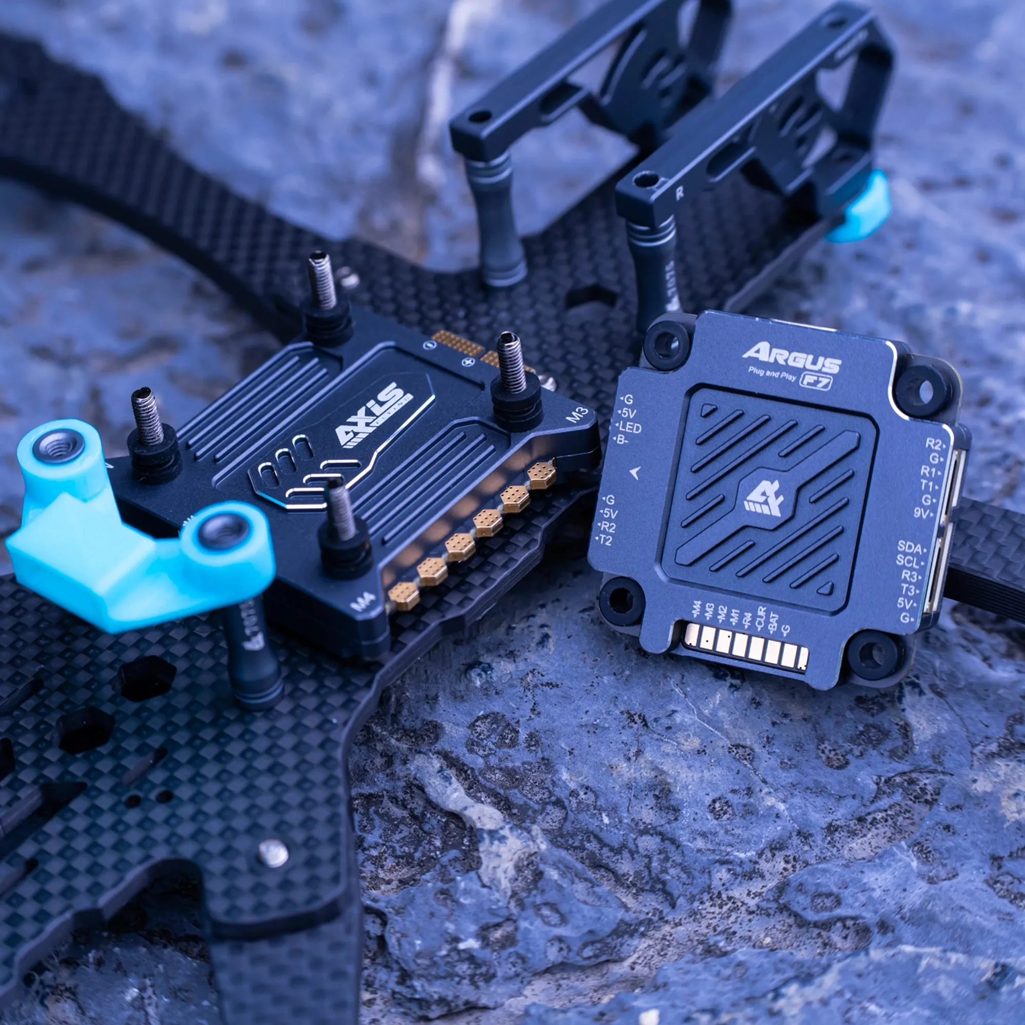 Axisflying Argus PRO Plug And Play STACK 55A/65A & F7 BMI270 Flight Controller