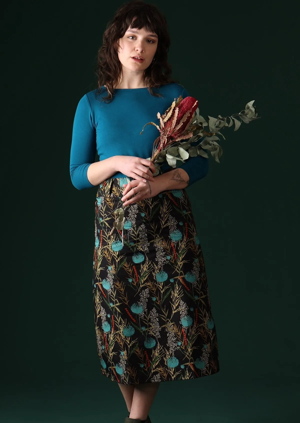 Belt Loop Skirt Thistle