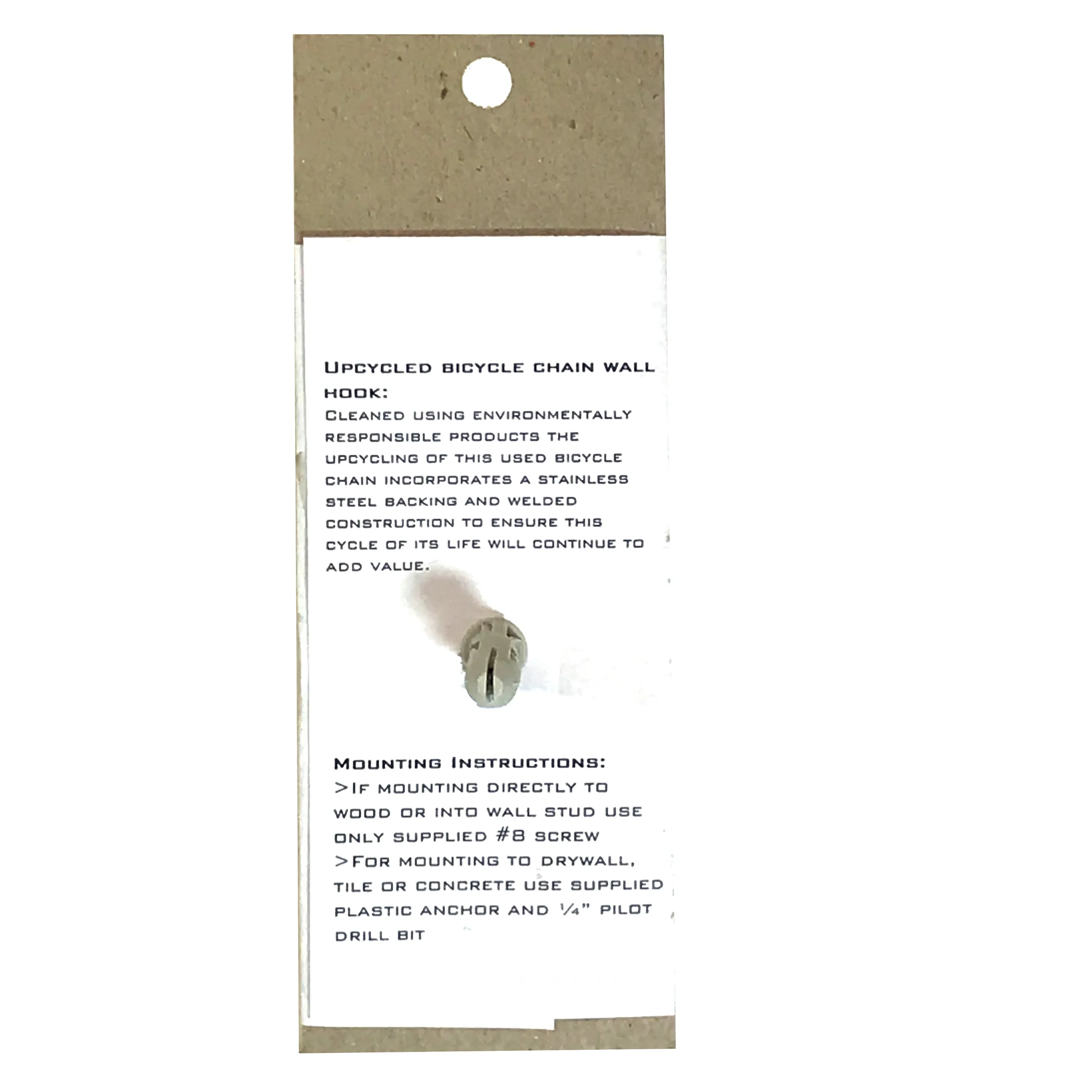 Bicycle Chain Wall Hook