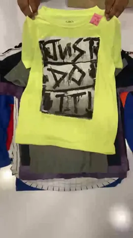 Boys mix brand round neck t shirts