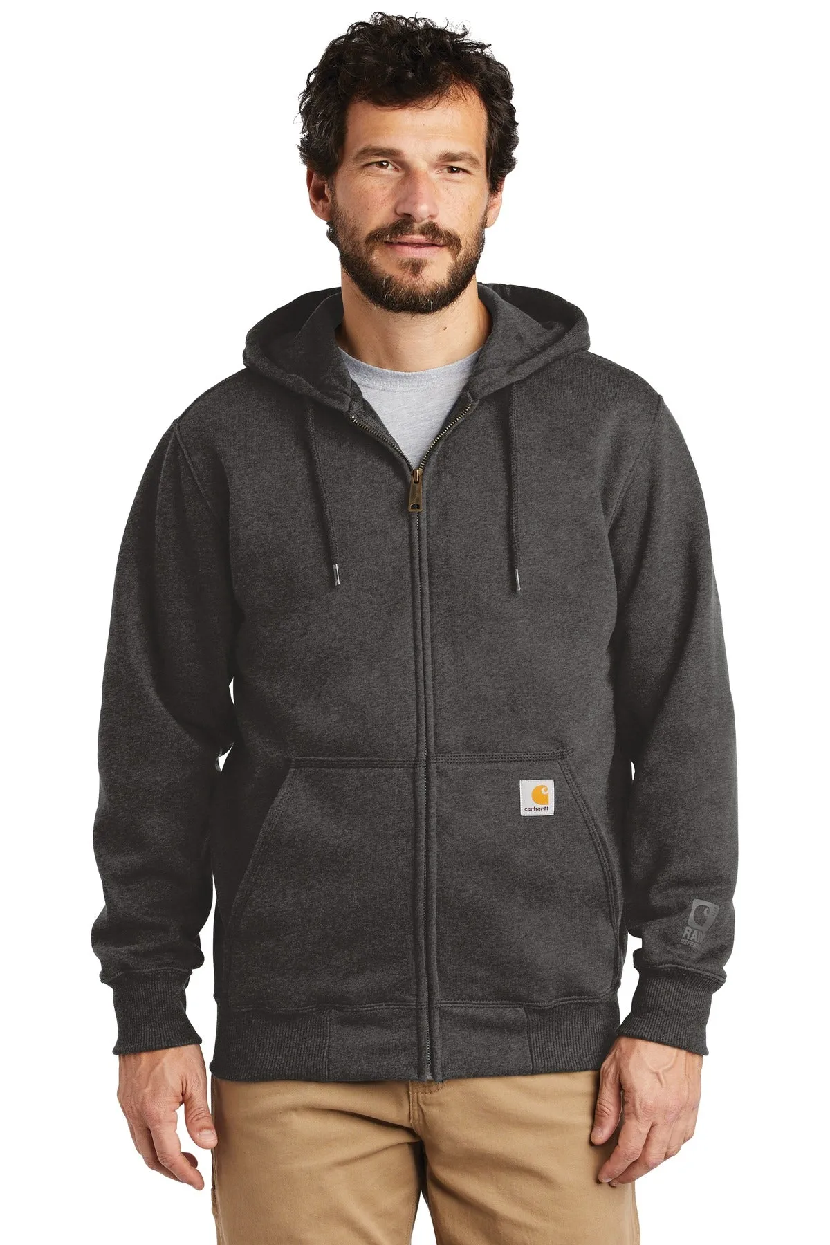 Carhartt Rain Defender Paxton Heavyweight Hooded Zip-Front Sweatshirt