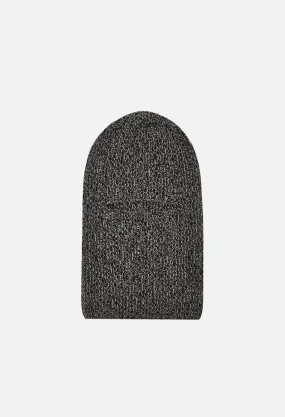 Cashmere Blend Balaclava / Husky X Black Marl
