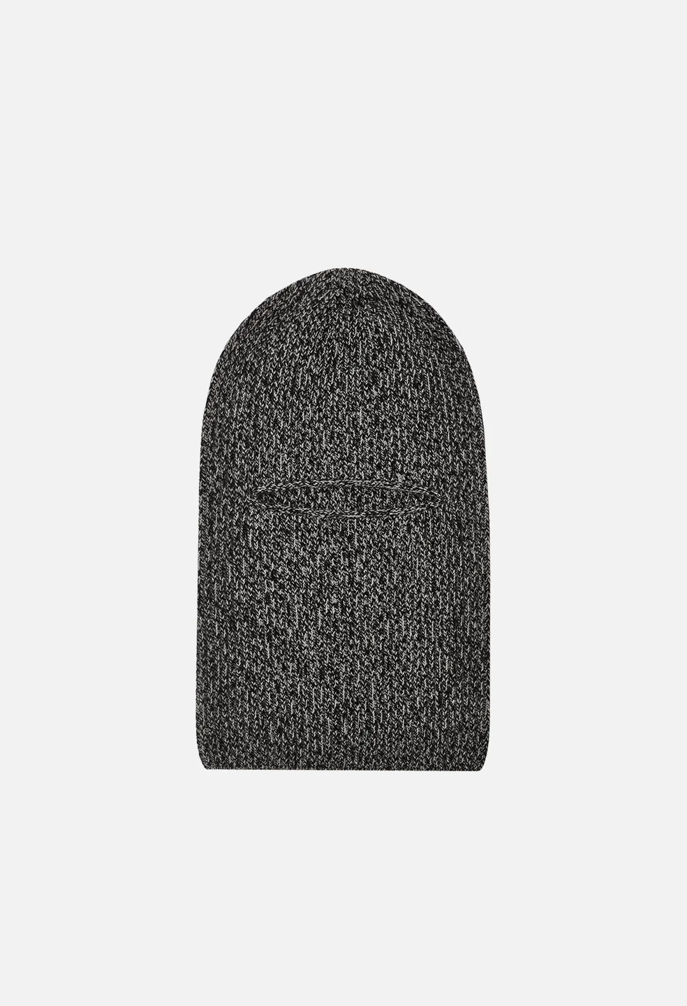 Cashmere Blend Balaclava / Husky X Black Marl