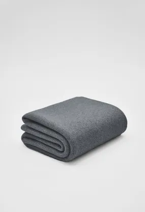 Cashmere Blend Blanket / Thunder