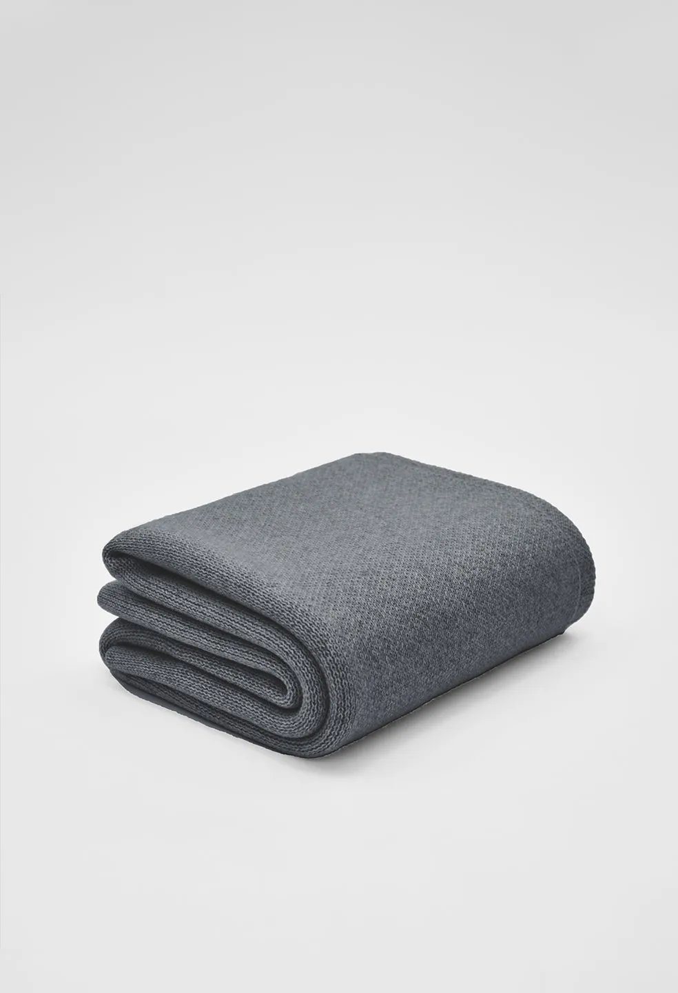 Cashmere Blend Blanket / Thunder