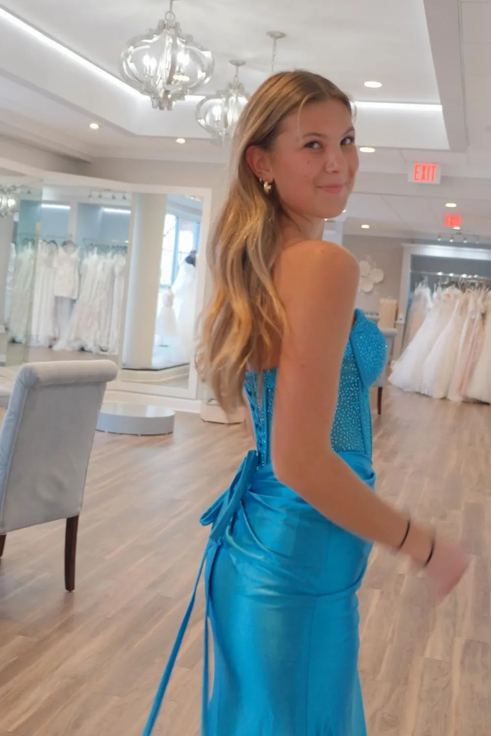 Celebrity Style Sexy Sweetheart Mermaid Prom Dresses Evening Dresses Off Shoulder With Slit