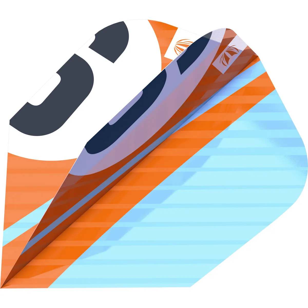 Chicane Pro.Ultra Orange Ten-X Dart Flights by Target
