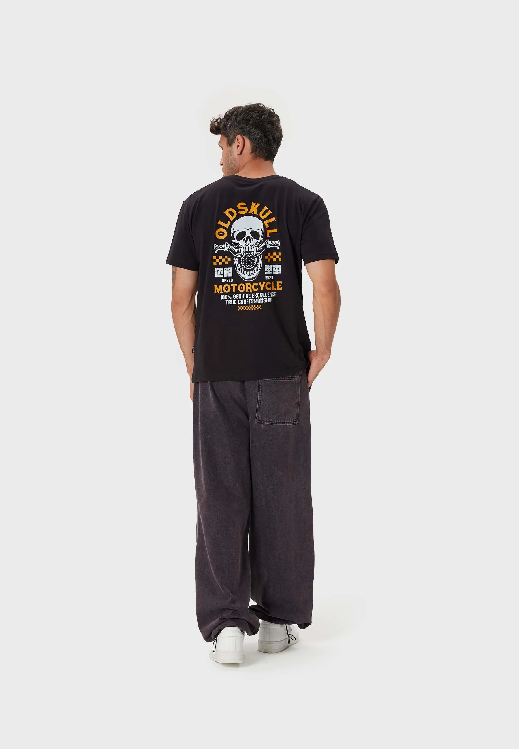 Chopper Chew Backprint T-Shirt Black