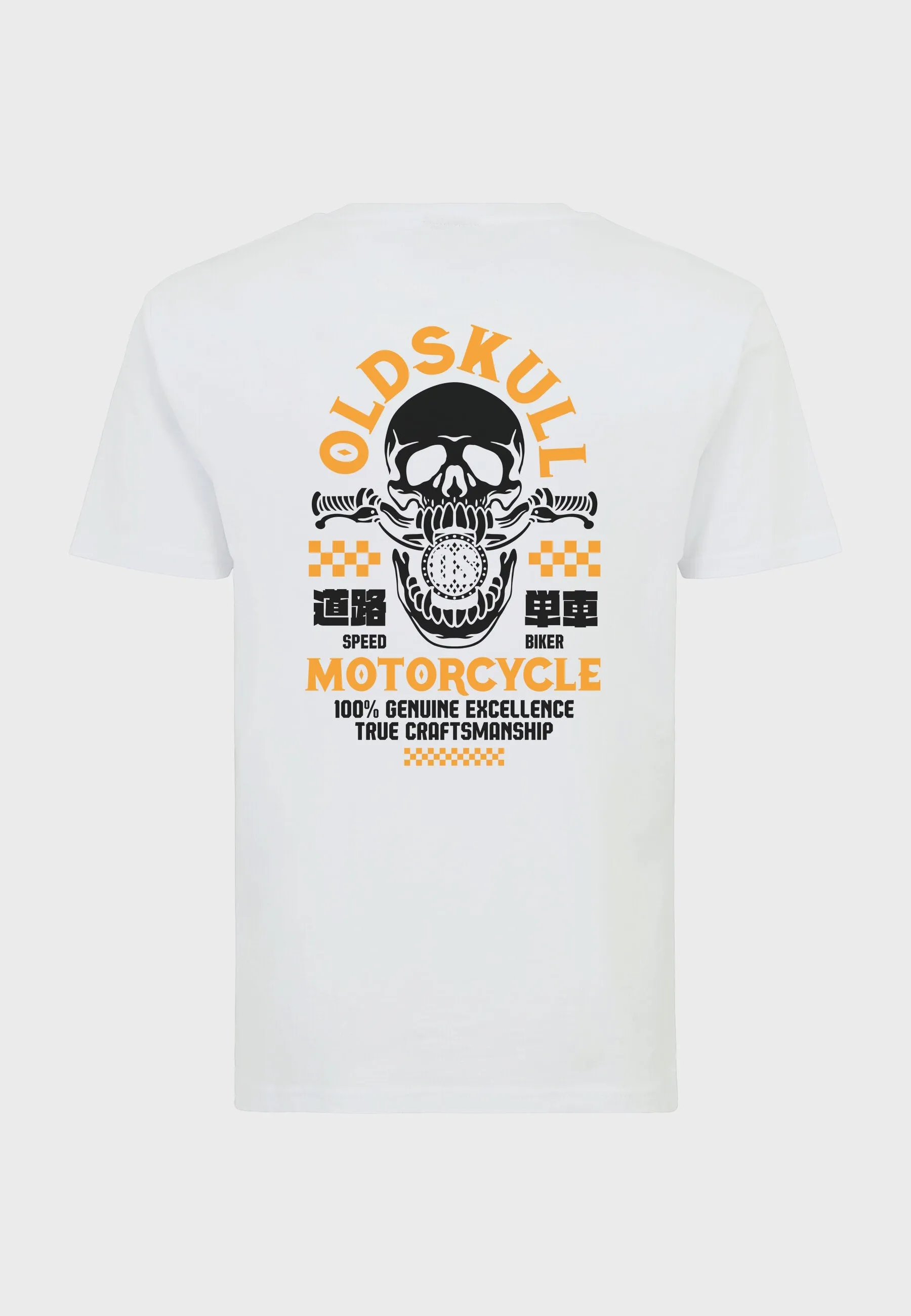 Chopper Chew Backprint T-Shirt White