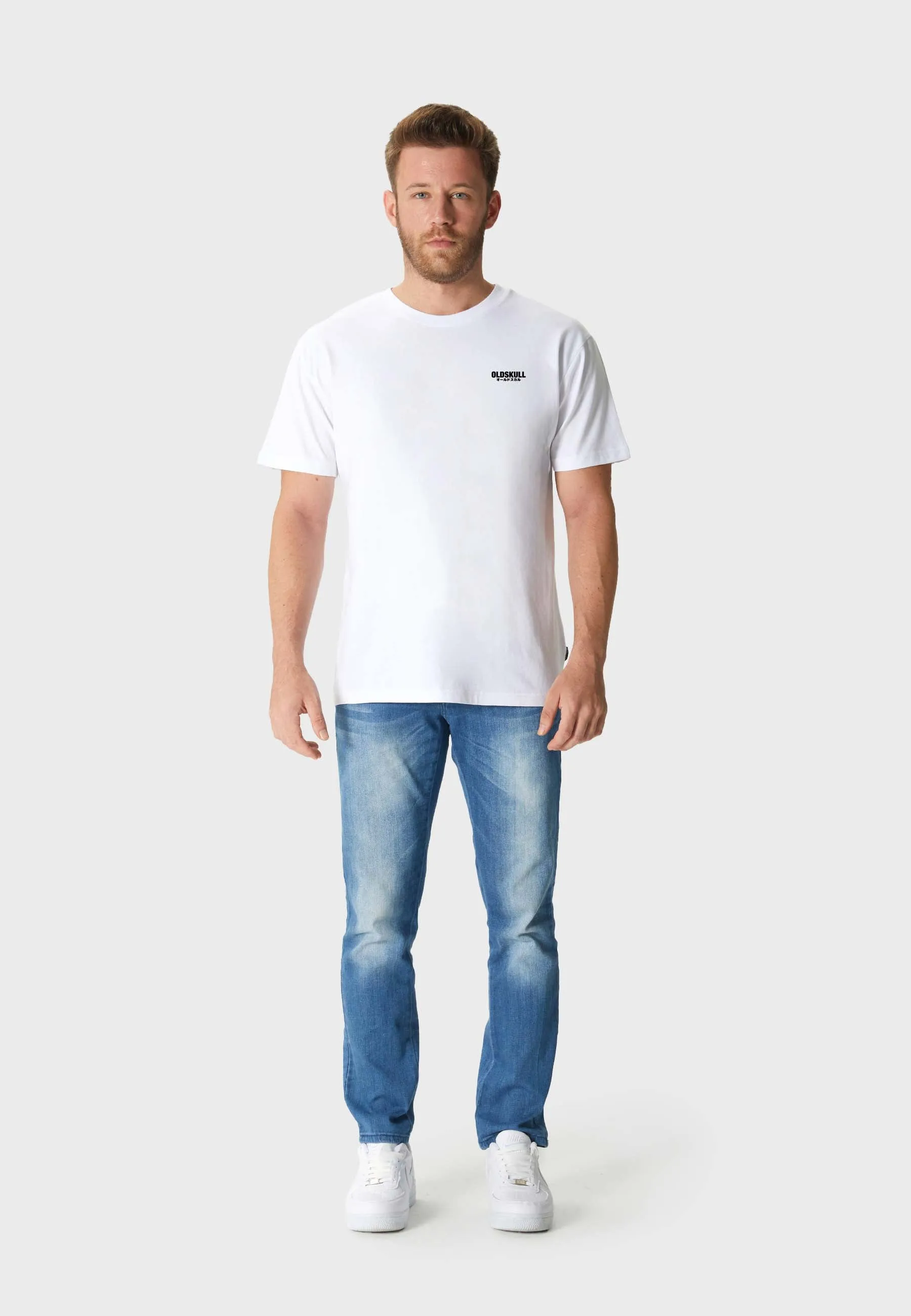 Chopper Chew Backprint T-Shirt White