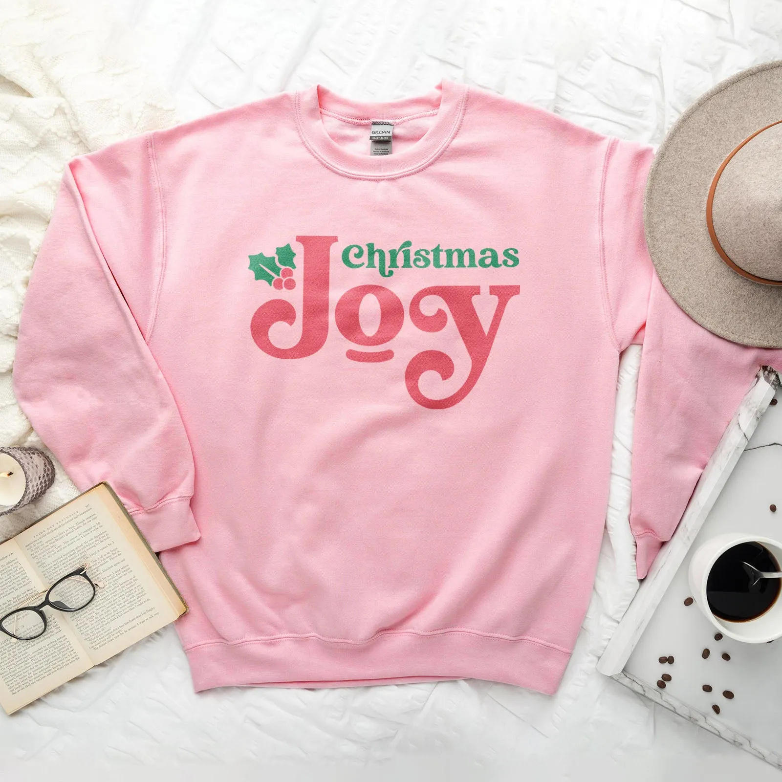 Christmas Joy Holly Sweatshirt