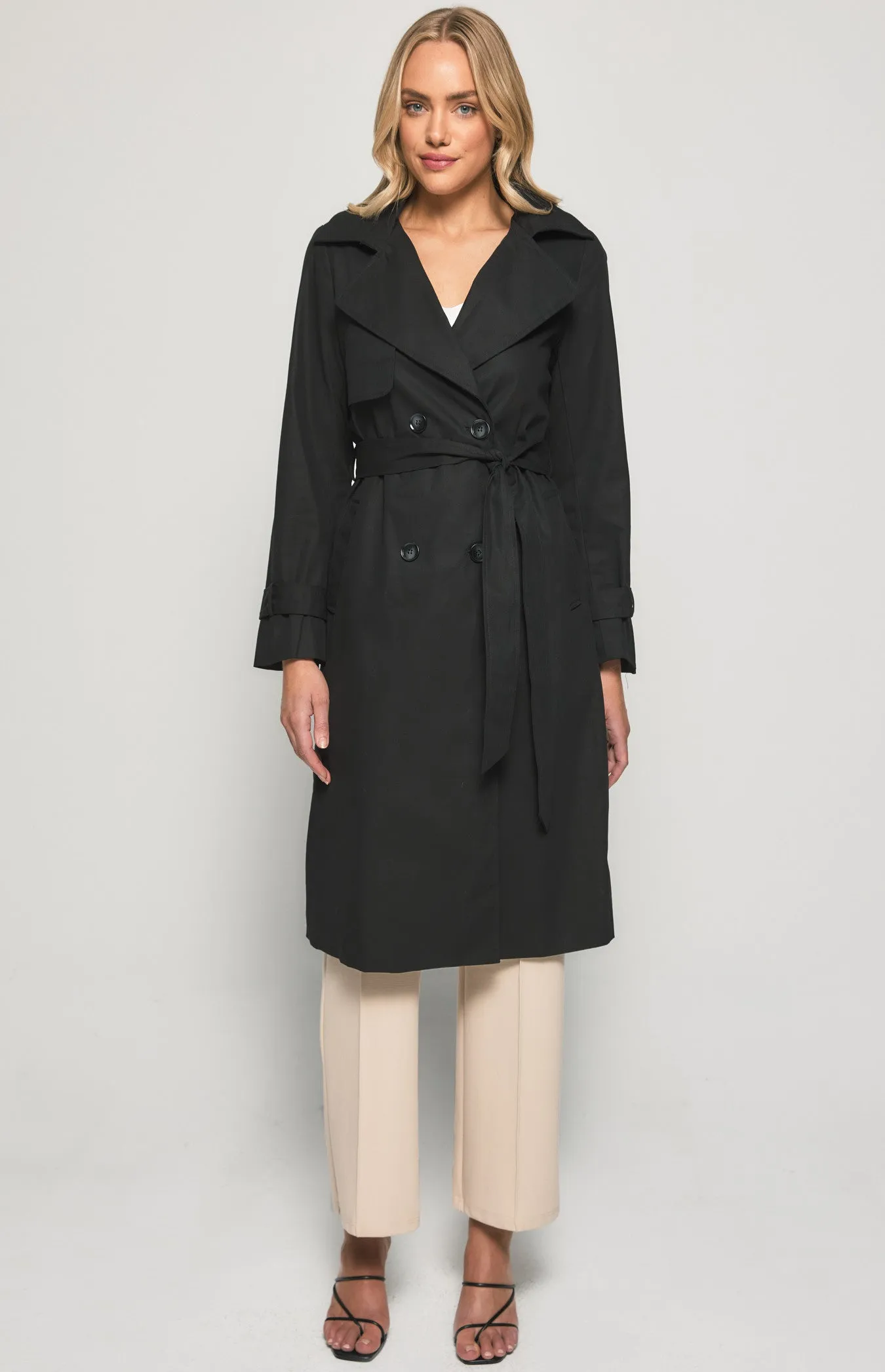 Classic Trench Coat Black