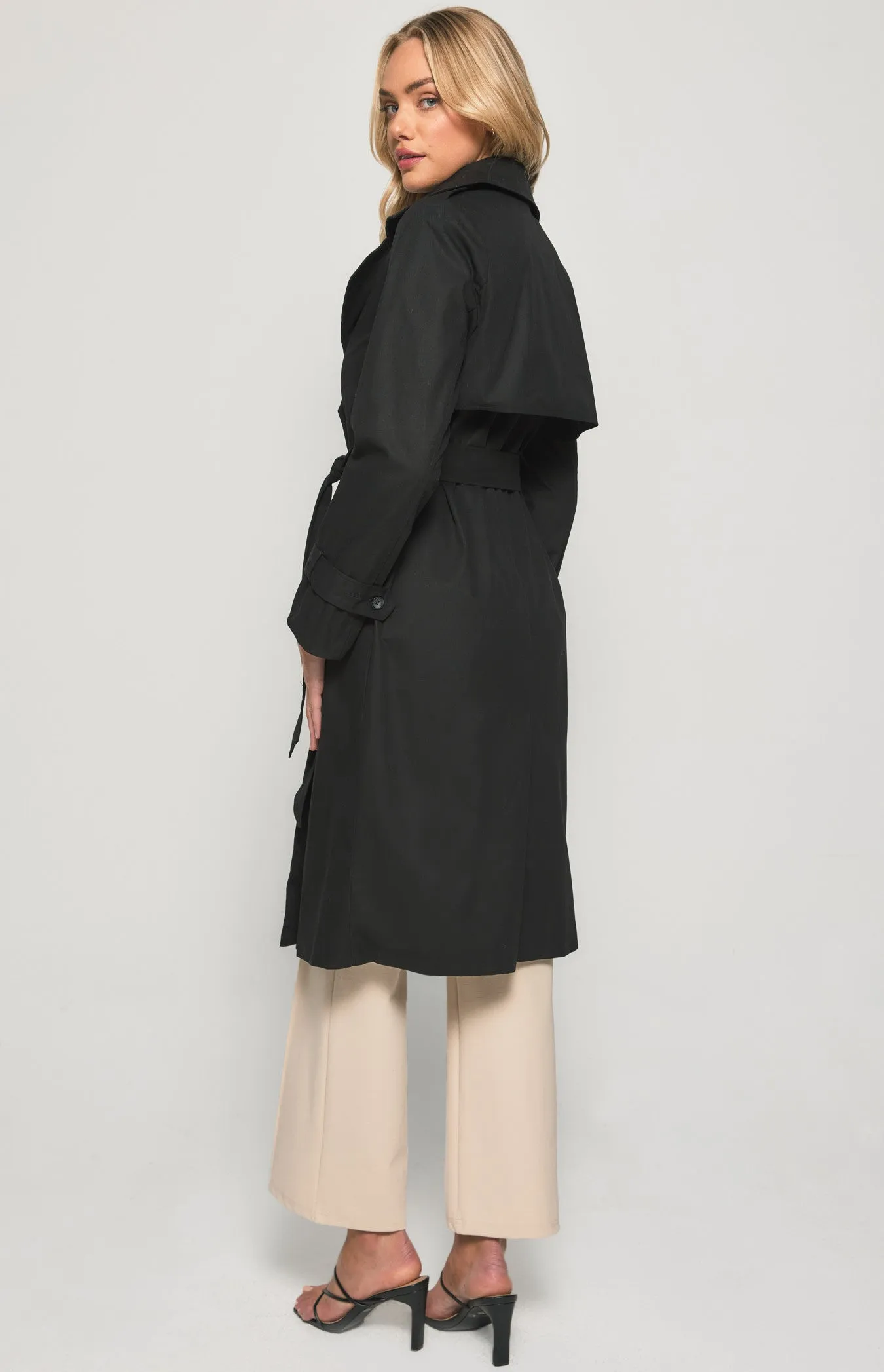 Classic Trench Coat Black