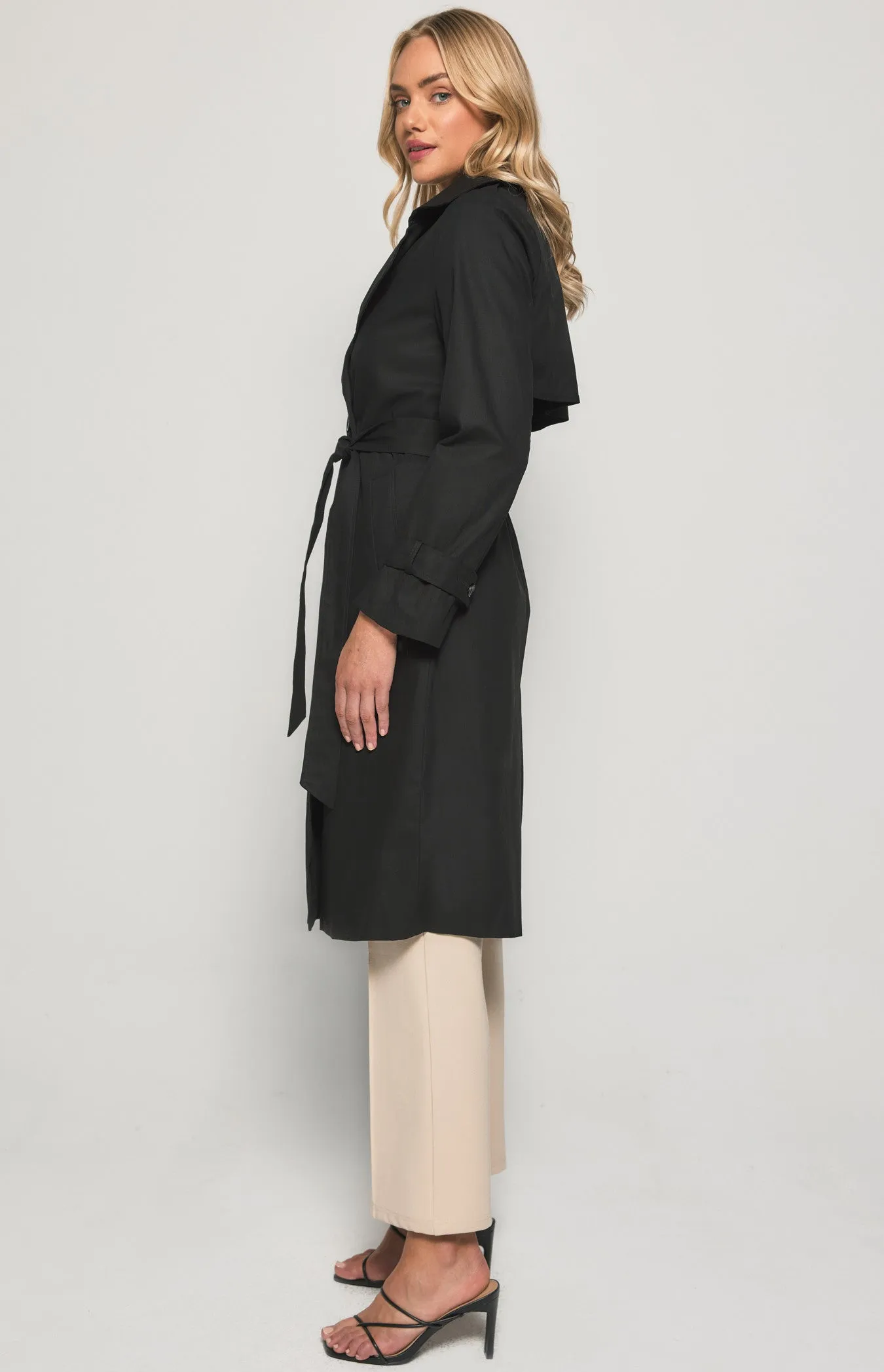 Classic Trench Coat Black