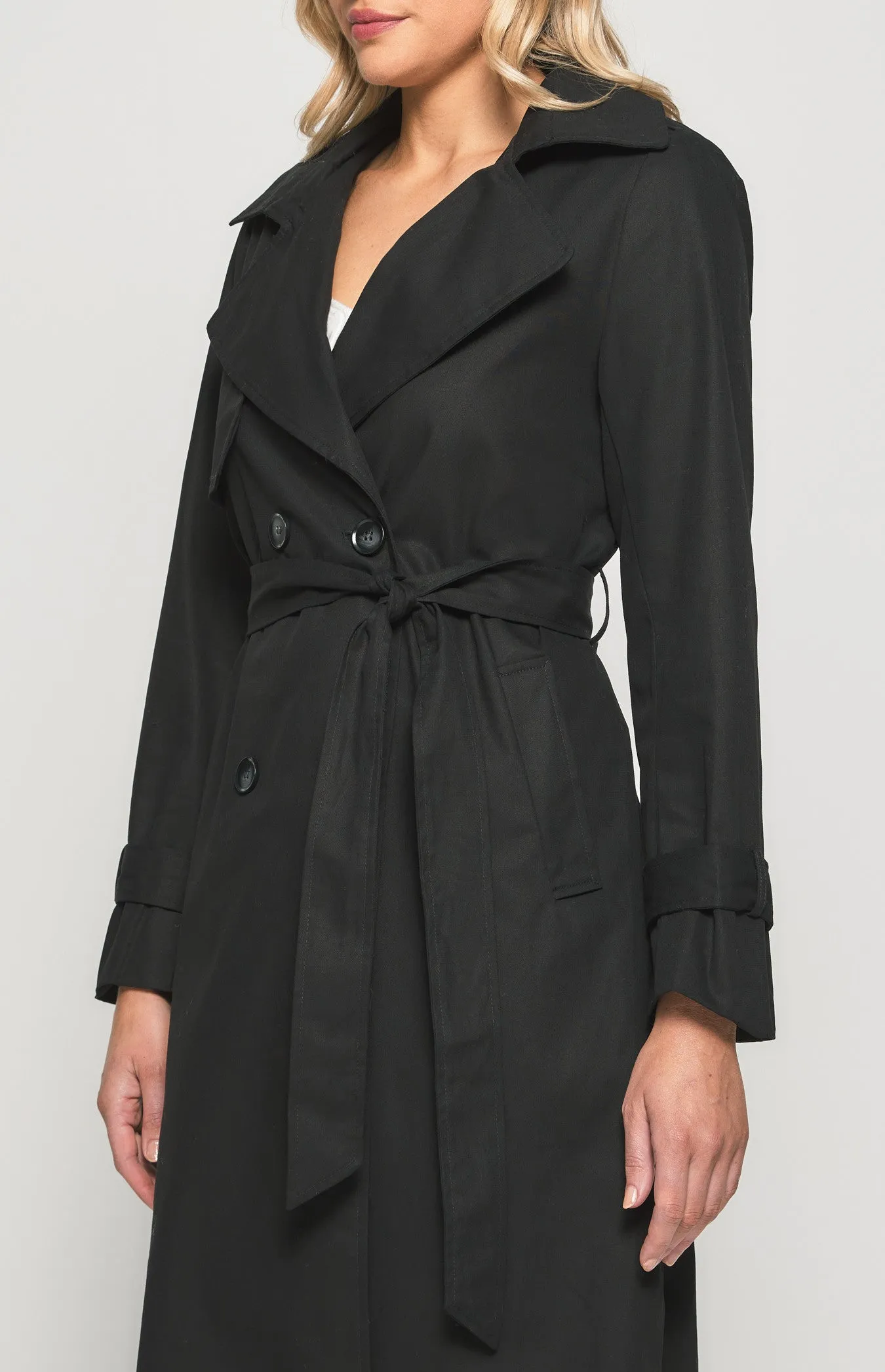 Classic Trench Coat Black