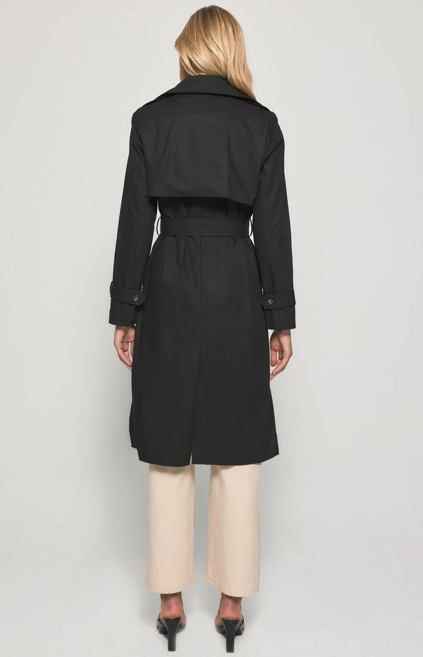 Classic Trench Coat Black