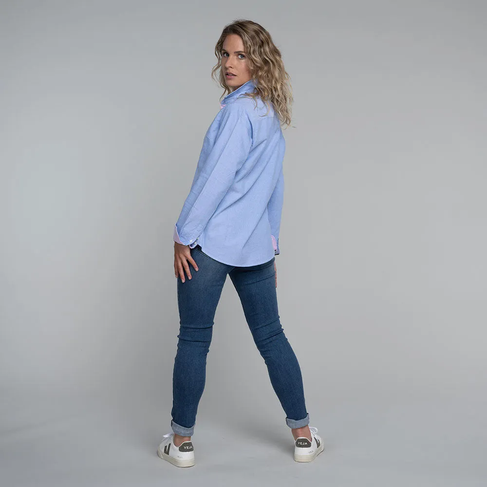 Cley Soft Oxford Shirt - Pale Blue