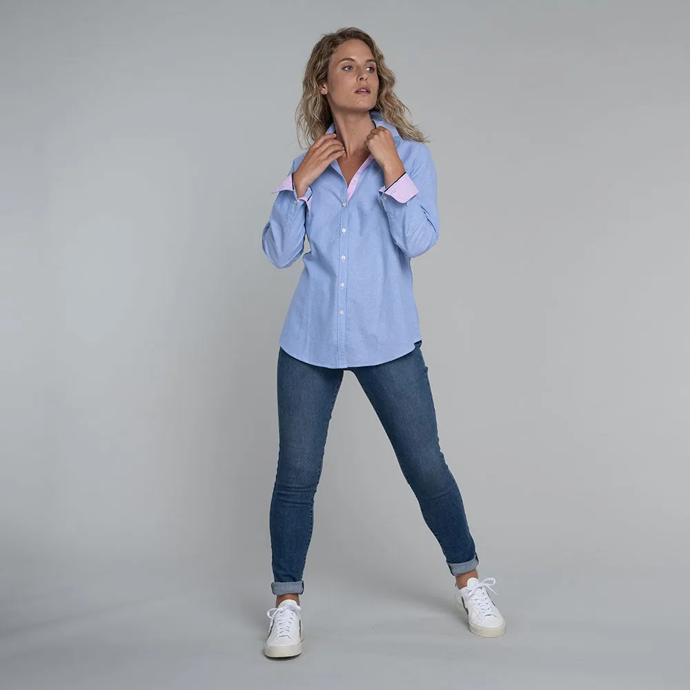 Cley Soft Oxford Shirt - Pale Blue