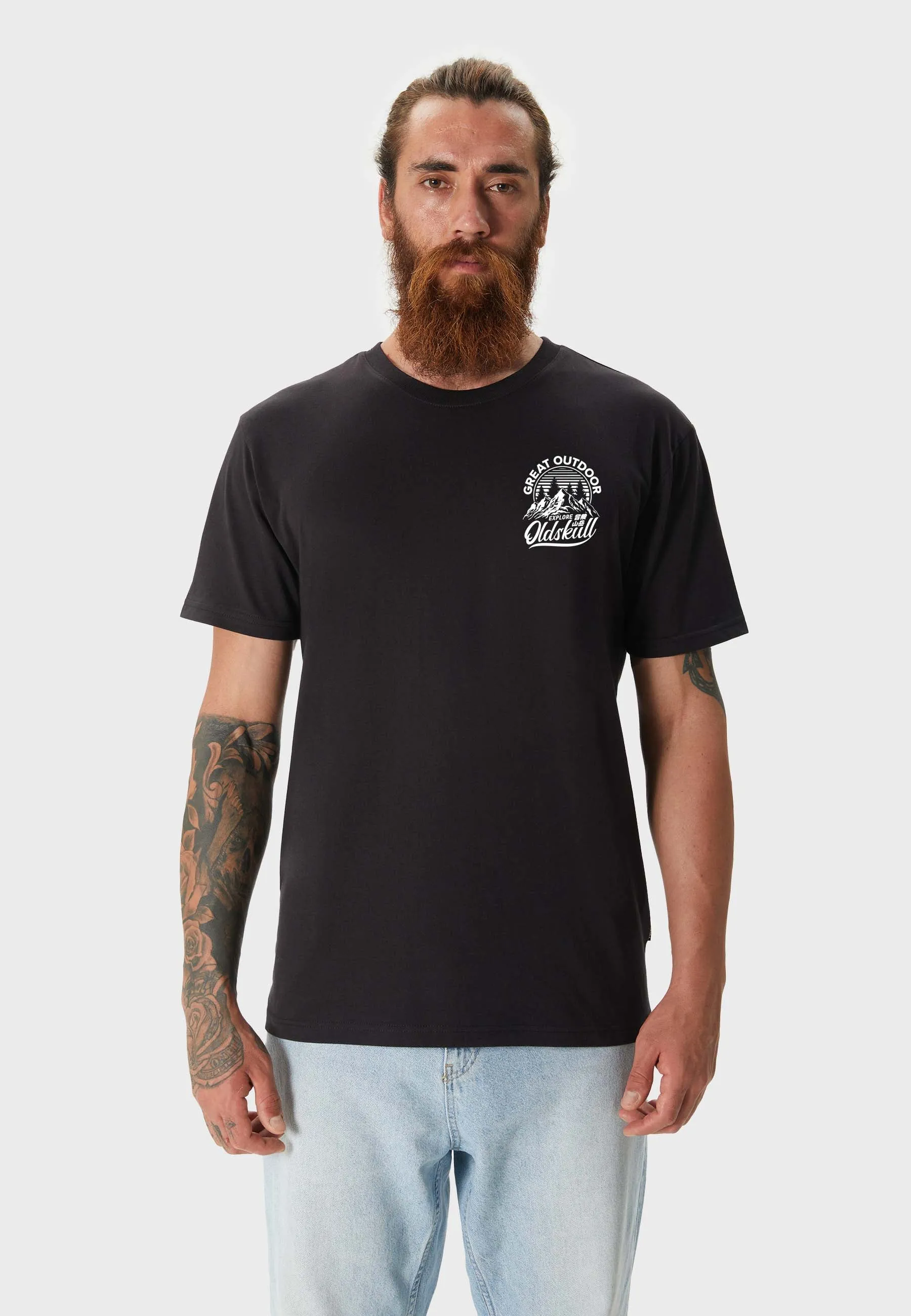 Cliff Banger Backprint T-Shirt
