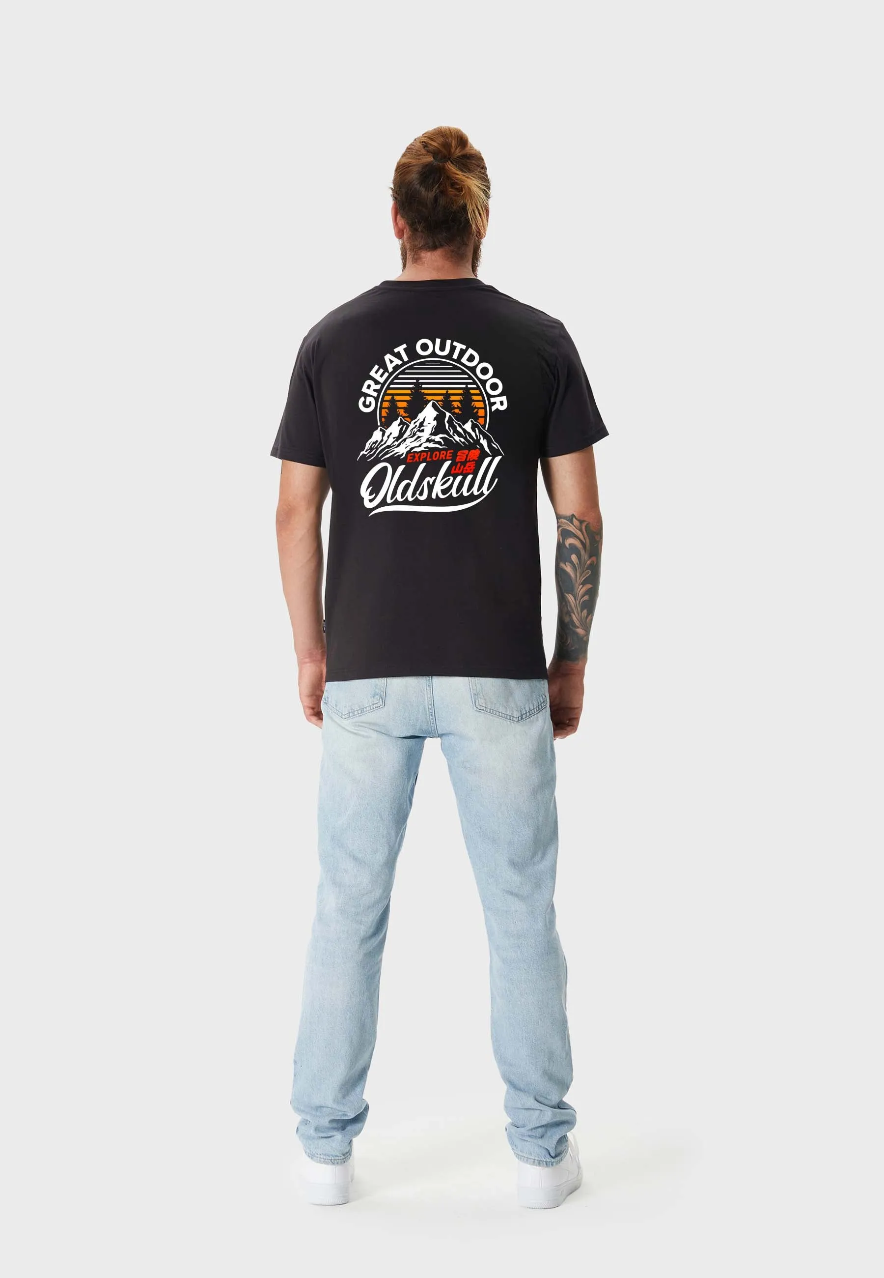 Cliff Banger Backprint T-Shirt