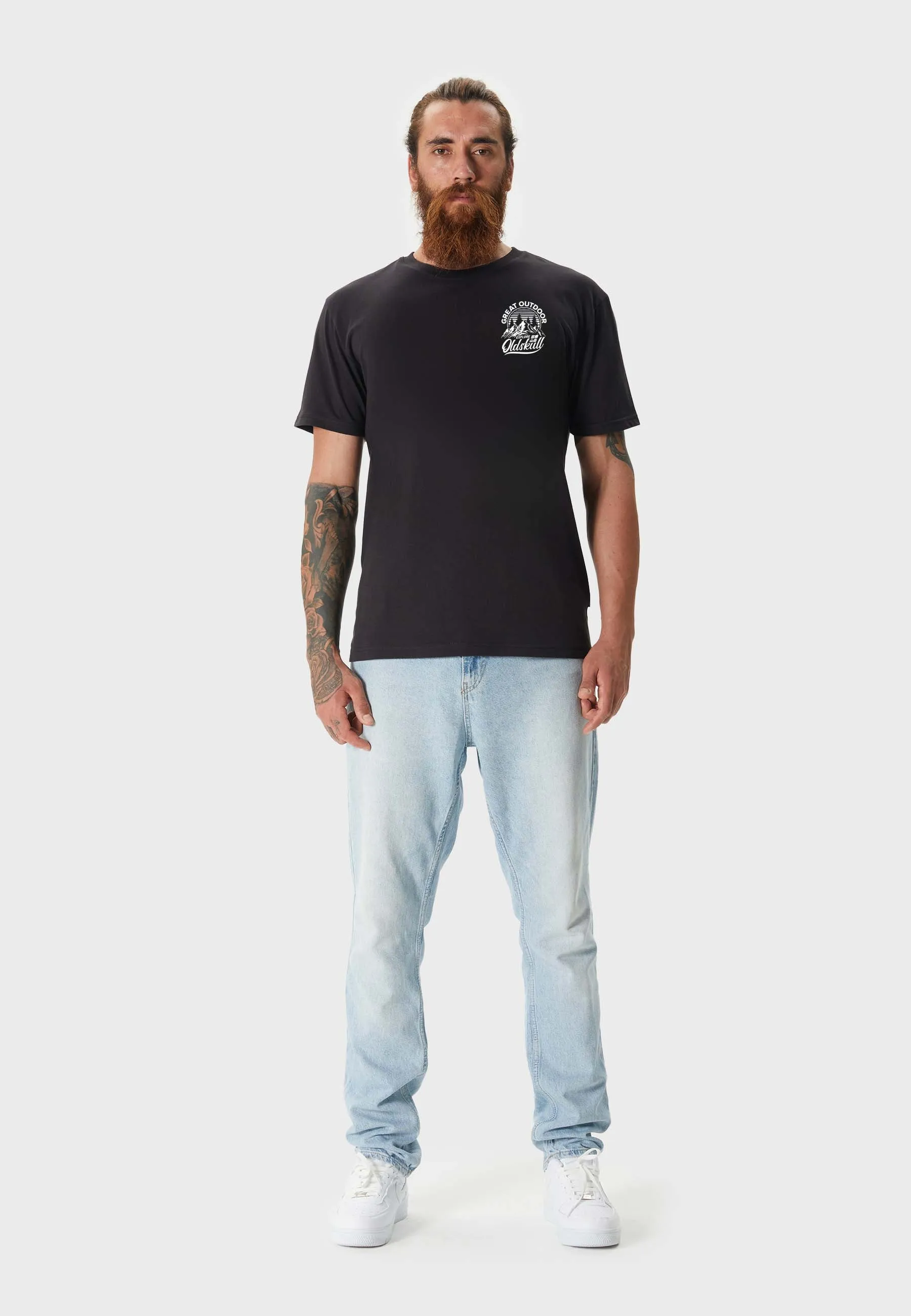 Cliff Banger Backprint T-Shirt