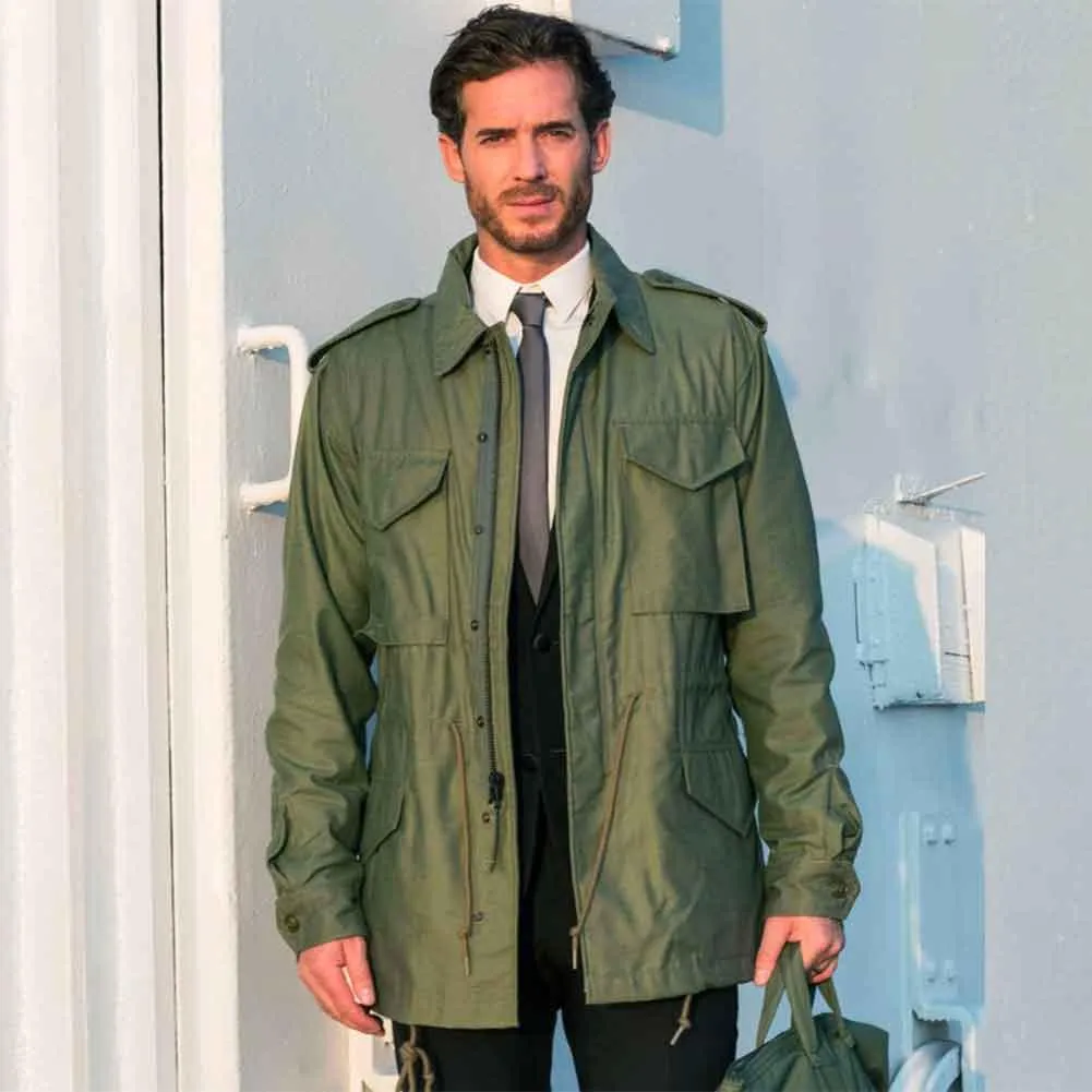 Cockpit USA Mens Military Spec M51 Field Jacket