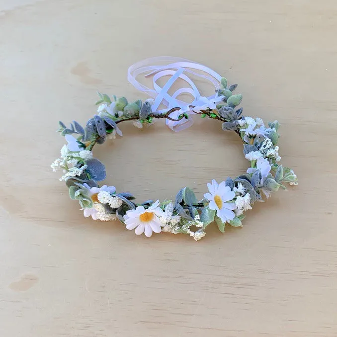 Daisy Girls Flower Crown