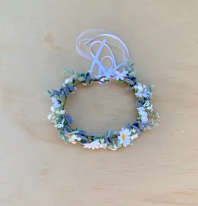 Daisy Girls Flower Crown