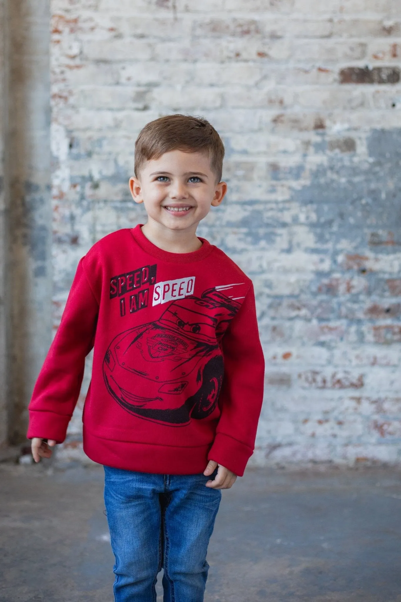 Disney Cars Lightning McQueen Fleece Sweatshirt