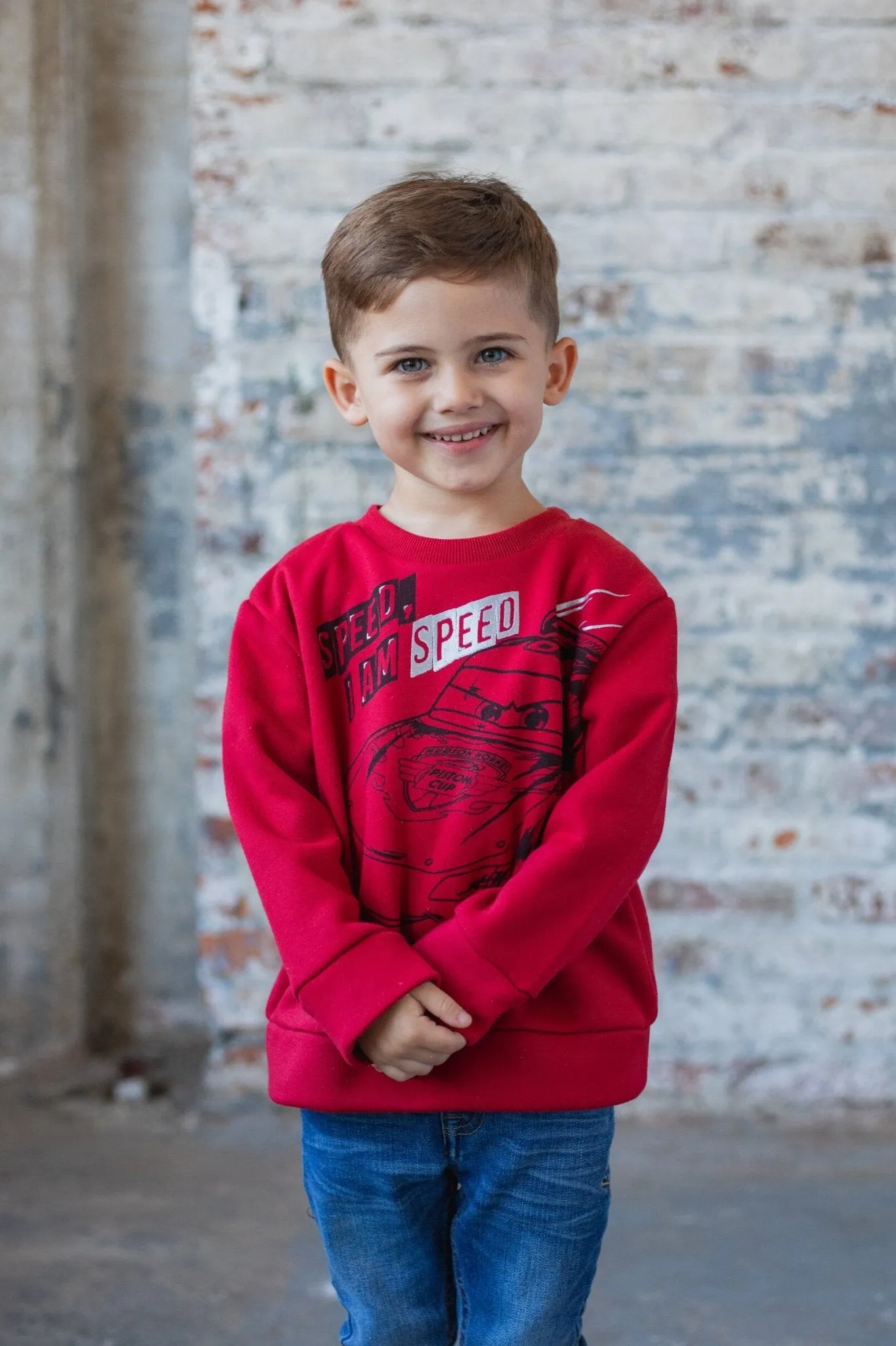 Disney Cars Lightning McQueen Fleece Sweatshirt