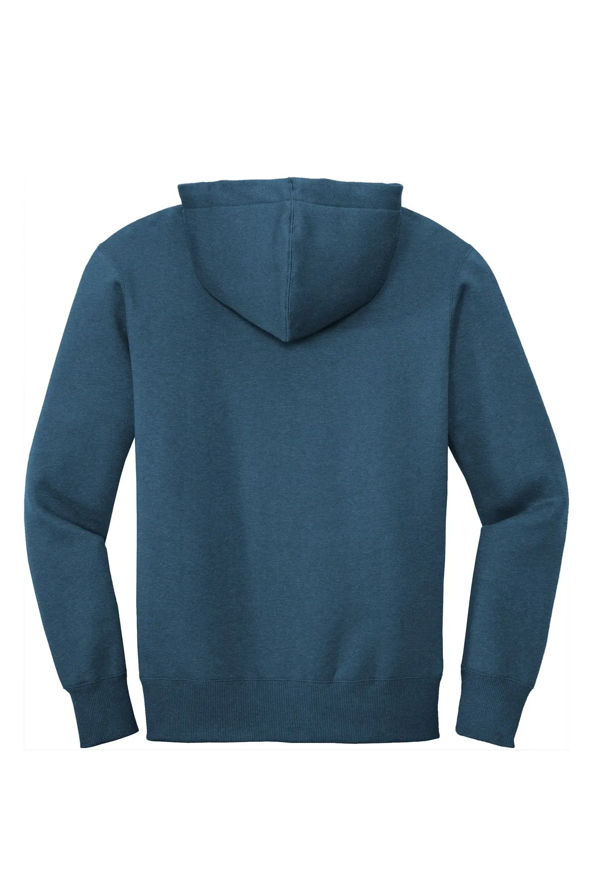 District Perfect Weight Fleece Full-Zip Hoodie DT1103