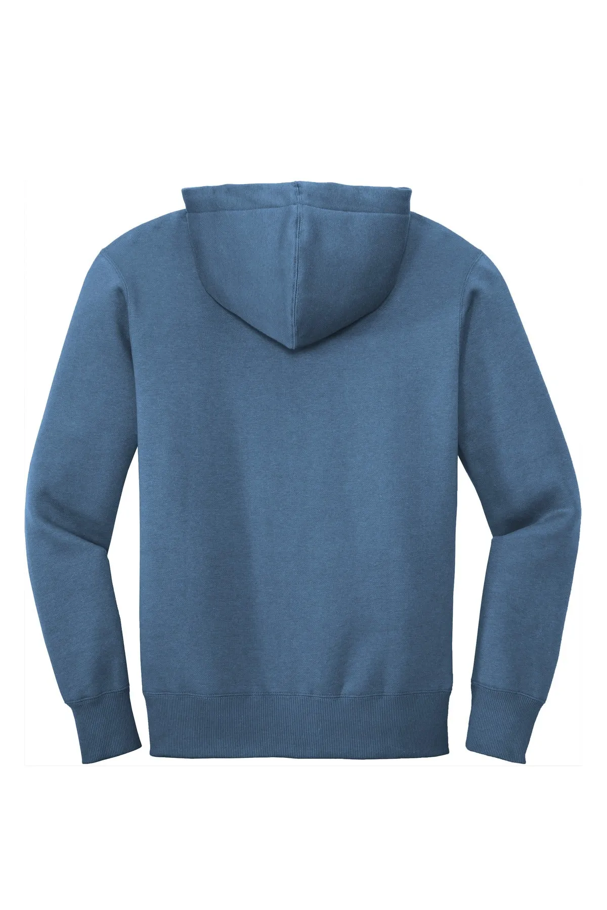 District Perfect Weight Fleece Full-Zip Hoodie DT1103