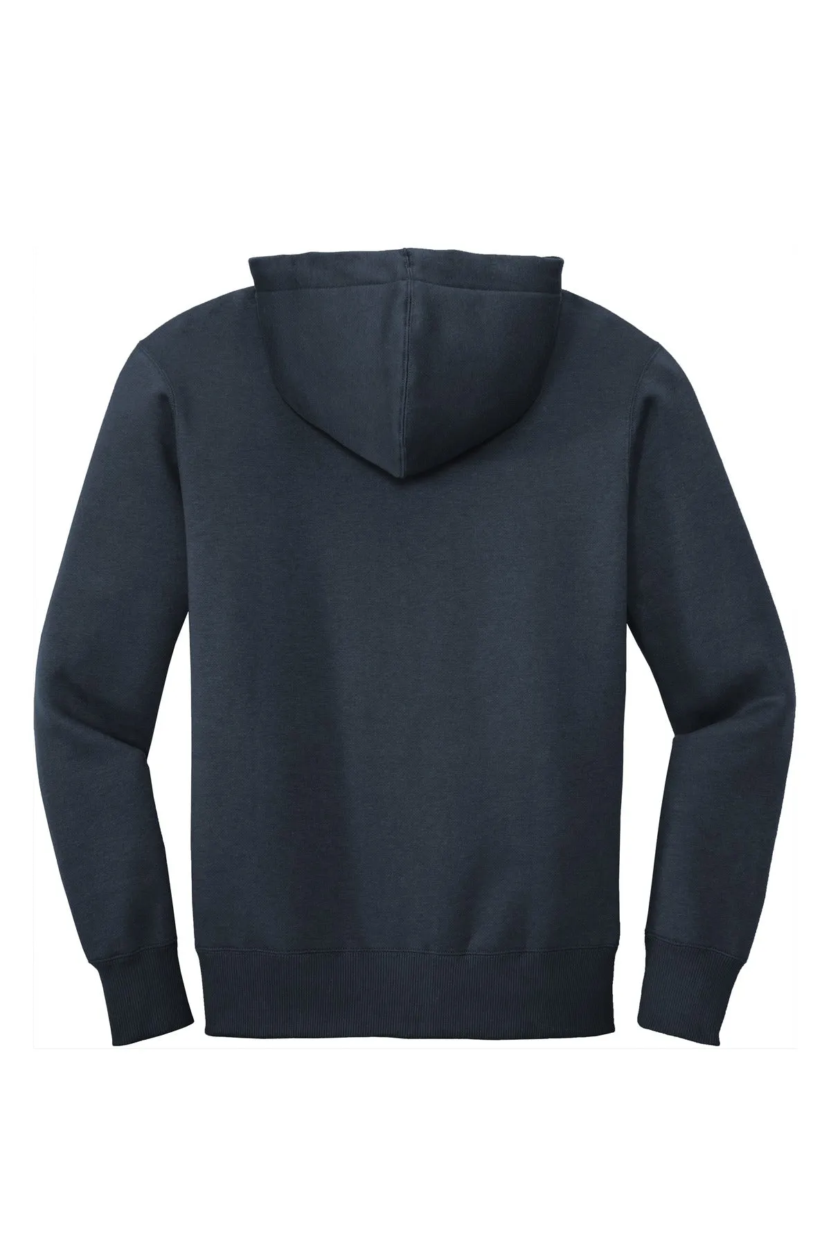 District Perfect Weight Fleece Full-Zip Hoodie DT1103