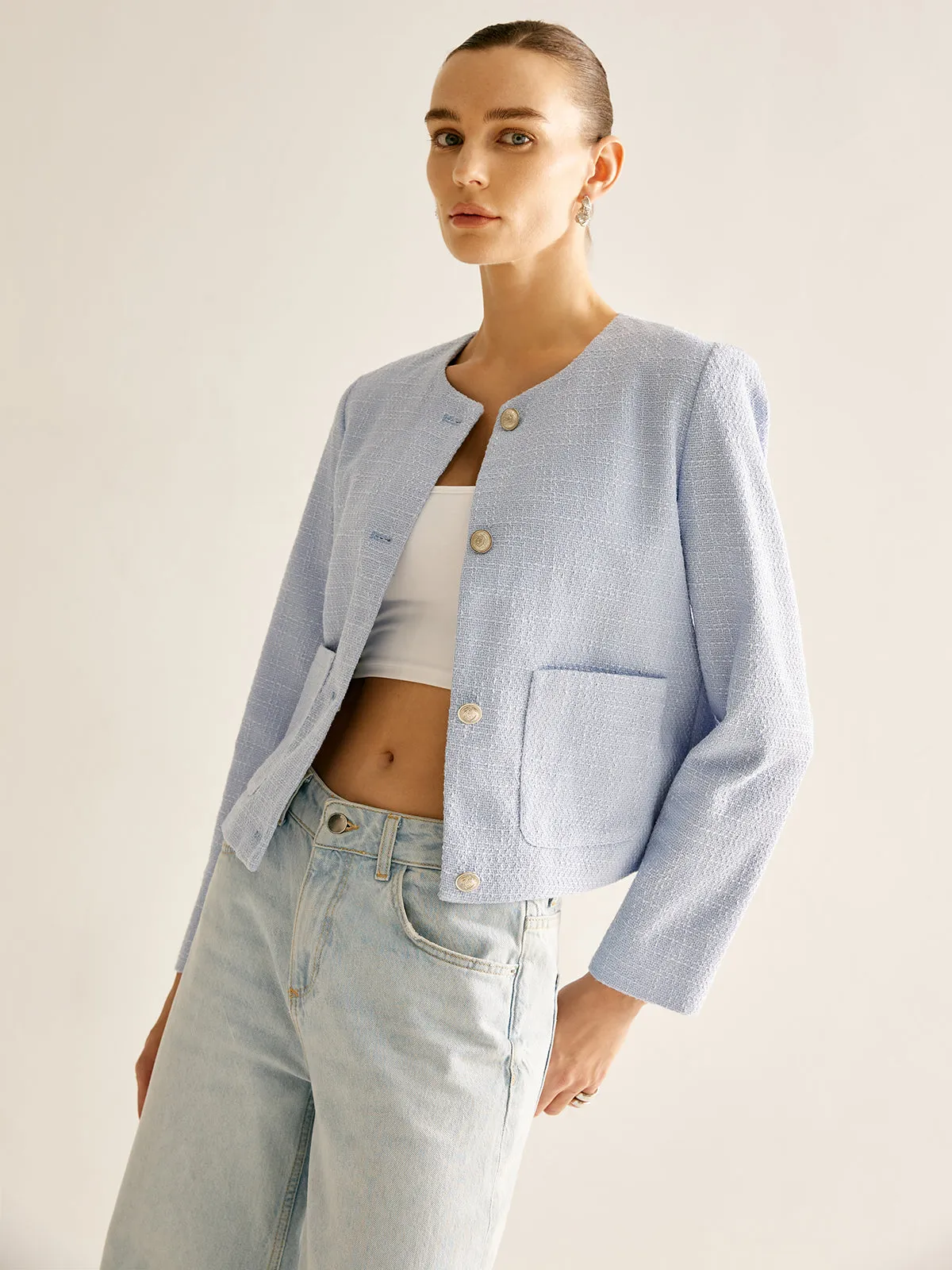 Elegant Button Down Jacket