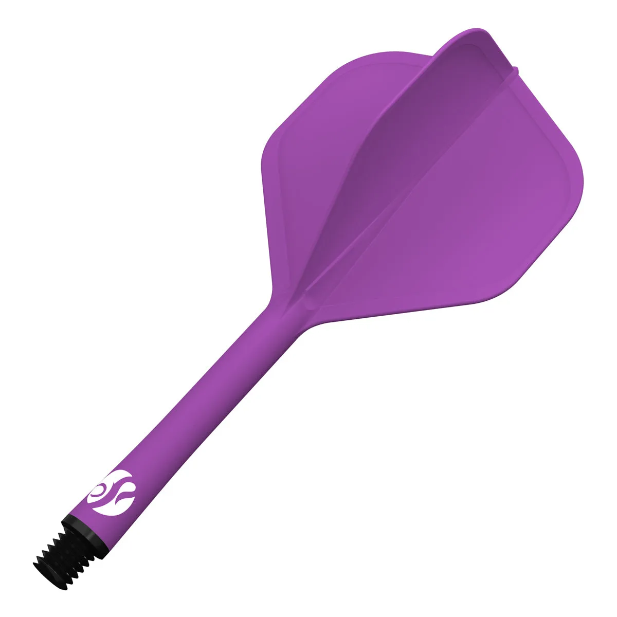 Flight Deck Purple One Piece Dart Flight and Shaft System by Shot