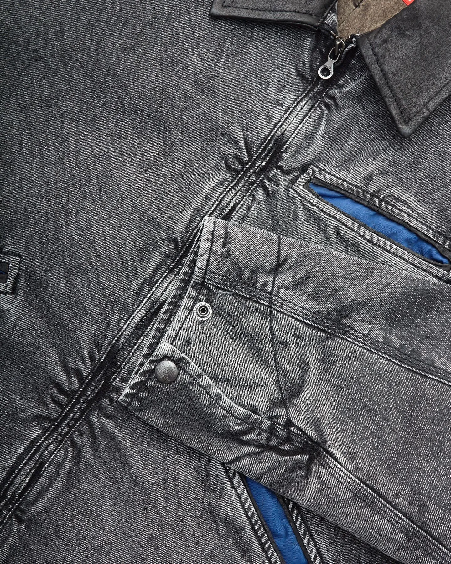 Giacca J-Taylor Denim Nera