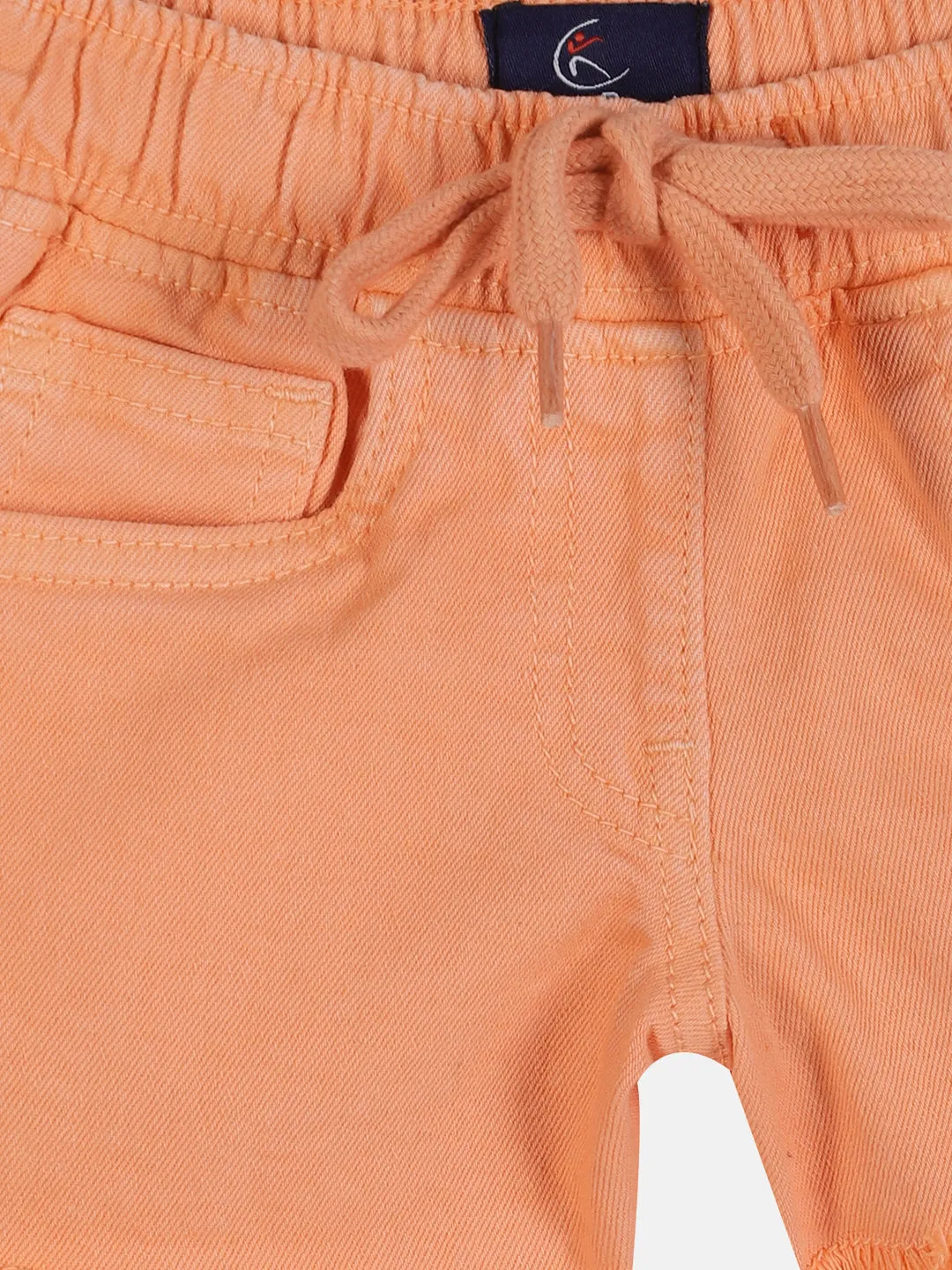 Girls Over Dyed Denim Hot Shorts