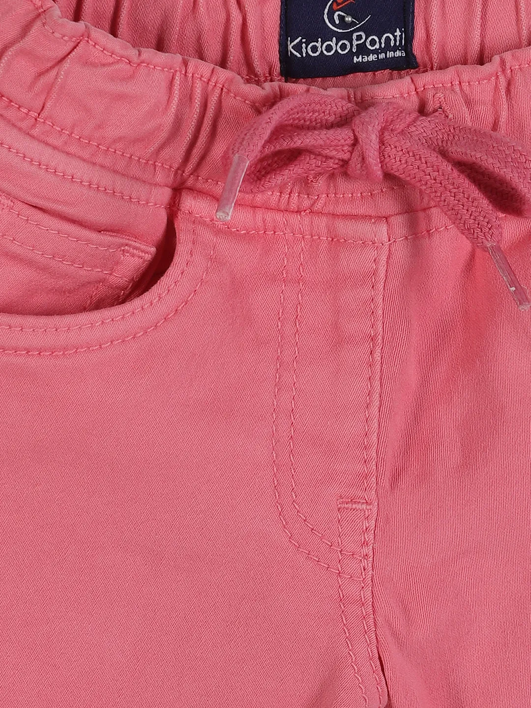 Girls Over Dyed Denim Hot Shorts