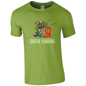 Green Fingers, Gardening Humour T-shirt