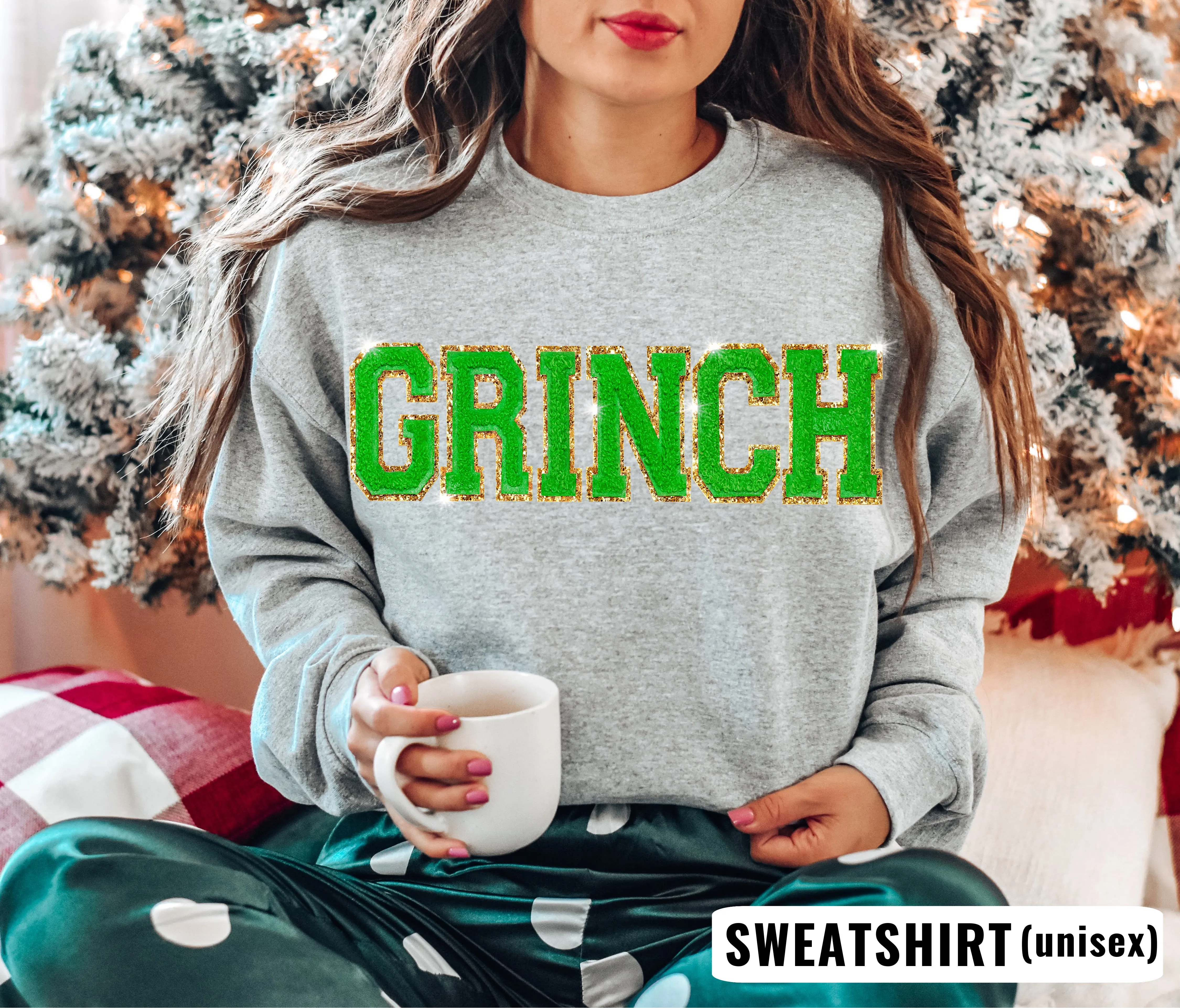 GRINCH Sweatshirt - Gray