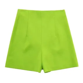 HIGH WAIST SHORT-SKIRT