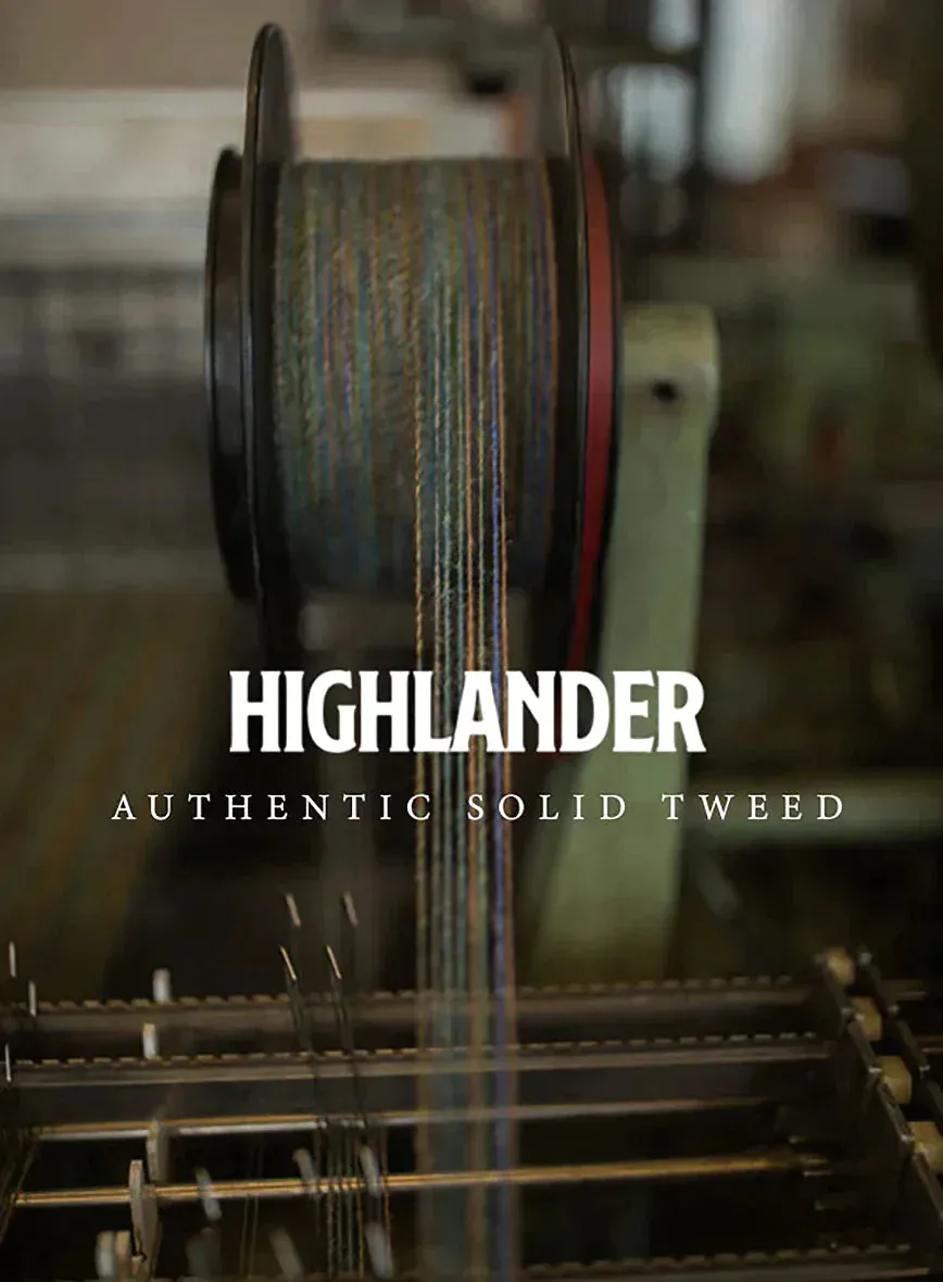 Highlander Steel Gray Tweed Pea Coat
