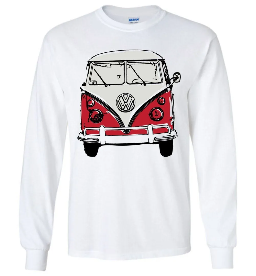 Hippie Van Long Sleeve T-Shirts